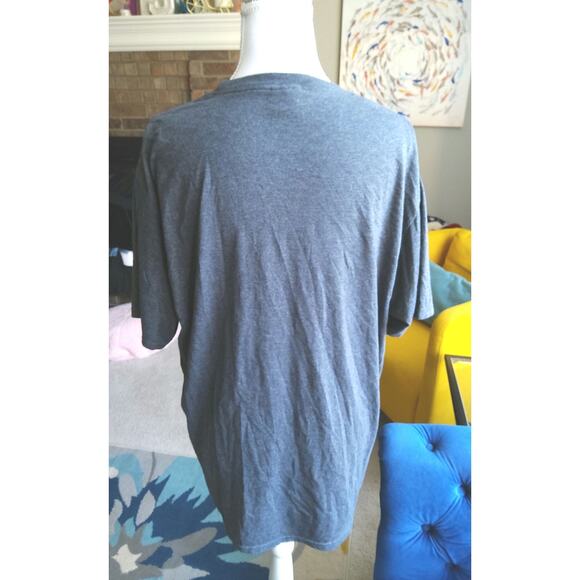 Vintage Fraggle Rock Charcoal gray tshirt Men's L 1980s Licensed - Picture 2 of 6